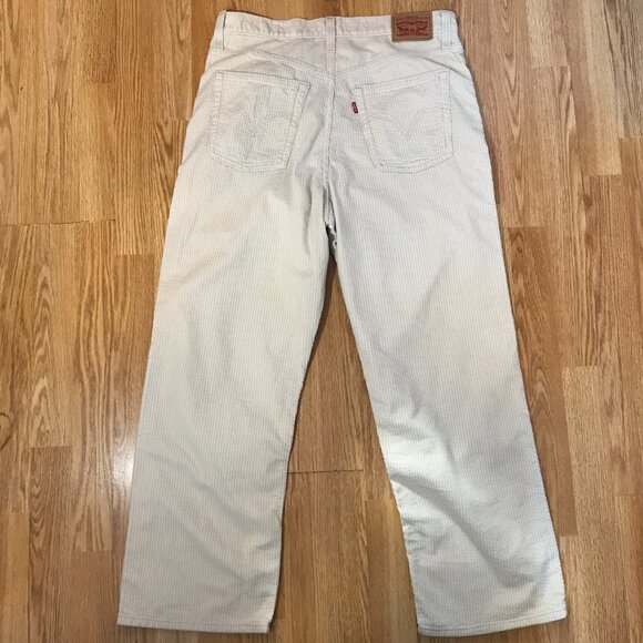 Levi's Ribcage Straight Ankle Jean Corduroy Pants Size 31 - Picture 10 of 14